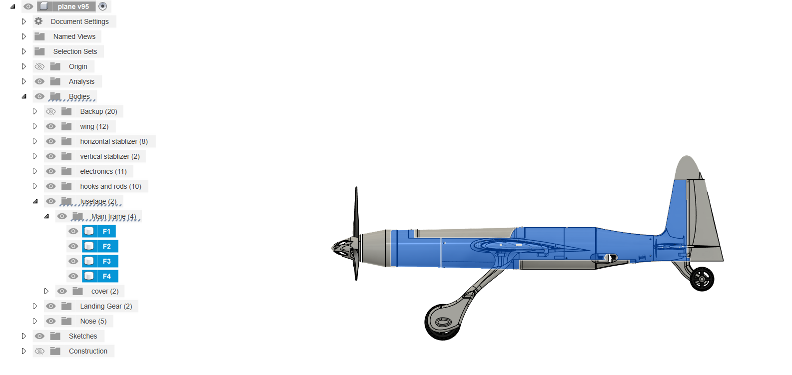 fuselage parts