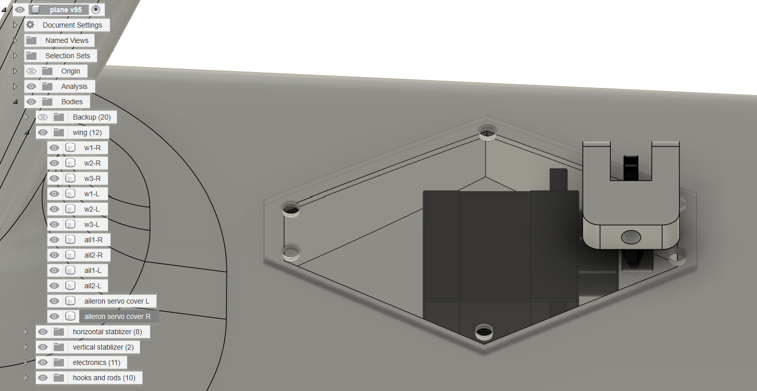 Servo holder